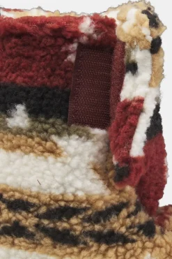 Fashion Ayacucho Pantoffel Sherpa Printed Fired Earth/Black Print