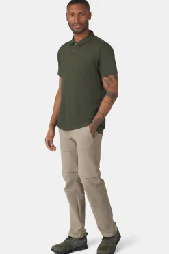 Hot Ayacucho Polo Forest Technical Polo II Ss M Dark Moss