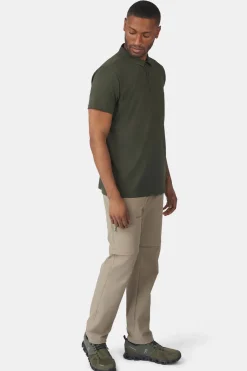 Hot Ayacucho Polo Forest Technical Polo II Ss M Dark Moss