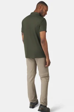 Hot Ayacucho Polo Forest Technical Polo II Ss M Dark Moss