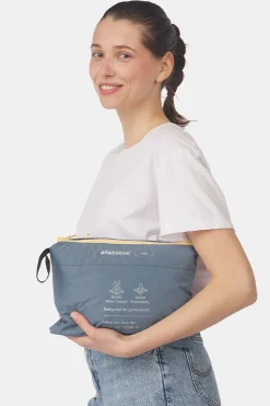 Fashion Ayacucho Poncho Festival Poncho Blue Mirage/Soft Chambray