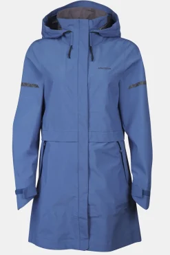 Hot Ayacucho Regenjas Canopy 3 Layer Coat W Atlantic Blue