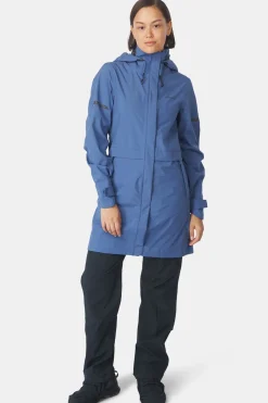 Hot Ayacucho Regenjas Canopy 3 Layer Coat W Atlantic Blue
