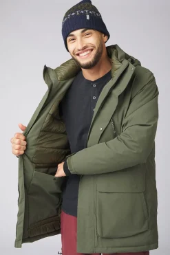 Outlet Ayacucho Regenjas Highland III Winter Parka M Moss