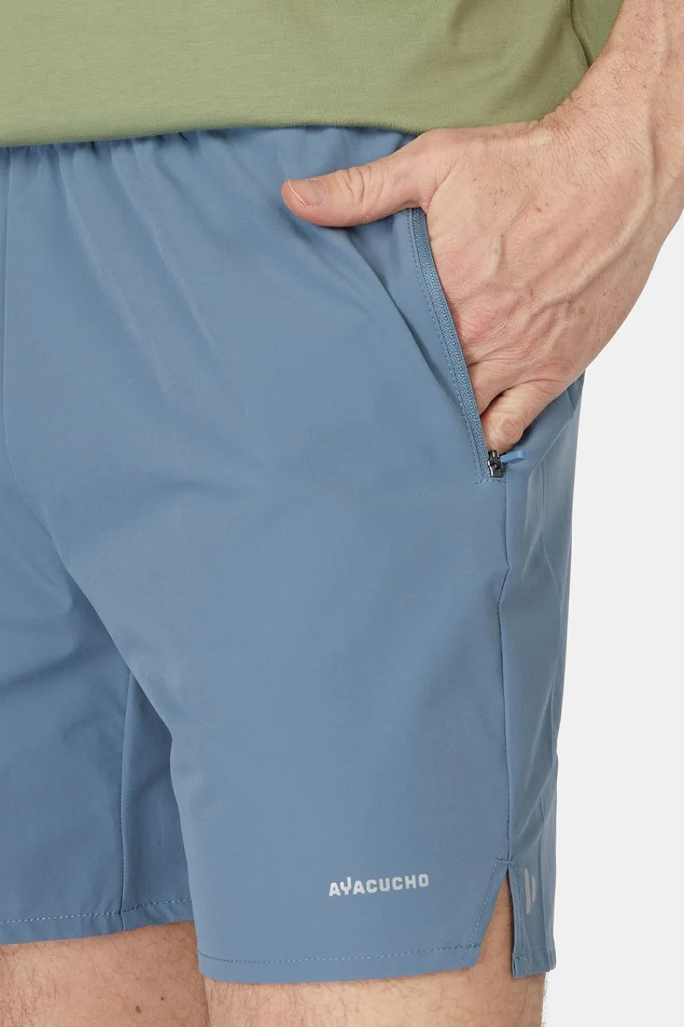 New Ayacucho Short Mountain Performance Shorts M Blue Mirage