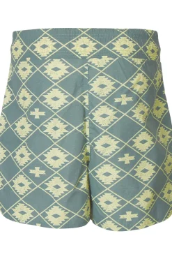 Fashion Ayacucho Short Togo Amphibious W Sage Leaf Print