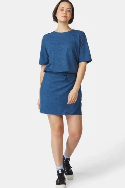 Outlet Ayacucho Skort City Travel W Moonlit Ocean Print