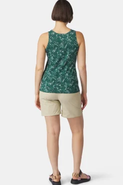 Discount Ayacucho Top Greenwood Tank Top W Bistro Green Print