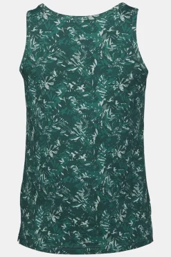Discount Ayacucho Top Greenwood Tank Top W Bistro Green Print