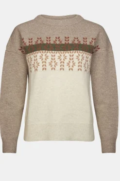 Trui Lugano Jaquard Wool Jumper W-Ayacucho Hot