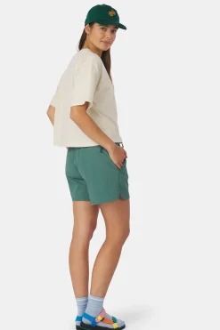 Fashion Ayacucho T-Shirt Cropped Mini Embroidery Tee W Ecru