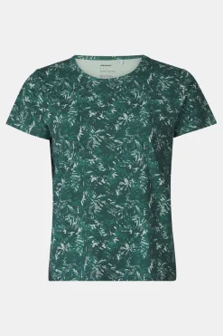 Online Ayacucho T-Shirt Greenwood Ss W Bistro Green Print