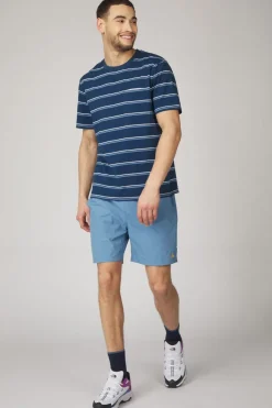 Sale Ayacucho T-Shirt Journey Striped Organic Ss M Navy Combo