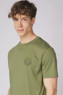 New Ayacucho T-Shirt Lake Side Tee Moss