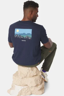 Sale Ayacucho T-Shirt Oak Creek Graphic Tee Ss M Navy