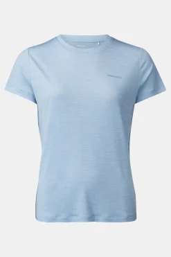 Outlet Ayacucho T-Shirt Ridge Trail Merino Print Ss W Soft Chambray