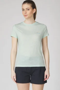 Fashion Ayacucho T-Shirt Ridge Trail Merino Print Ss W Surf Spray