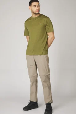 Fashion Ayacucho T-Shirt Ridge Trail Merino Print Ss M Sphagnum