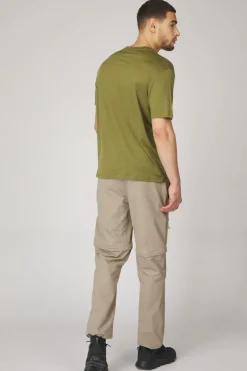 Fashion Ayacucho T-Shirt Ridge Trail Merino Print Ss M Sphagnum