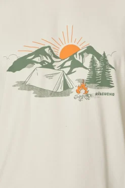 T-Shirt Sunset Camp Ss M-Ayacucho Best