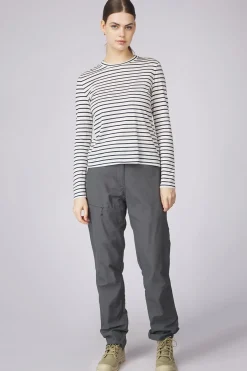 T-Shirt Womens Long Sleeve Striped-Ayacucho Discount