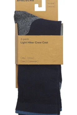 Best Ayacucho Wandelsokken Light Hiker Crew Cool 2-Pack Navy/Avio
