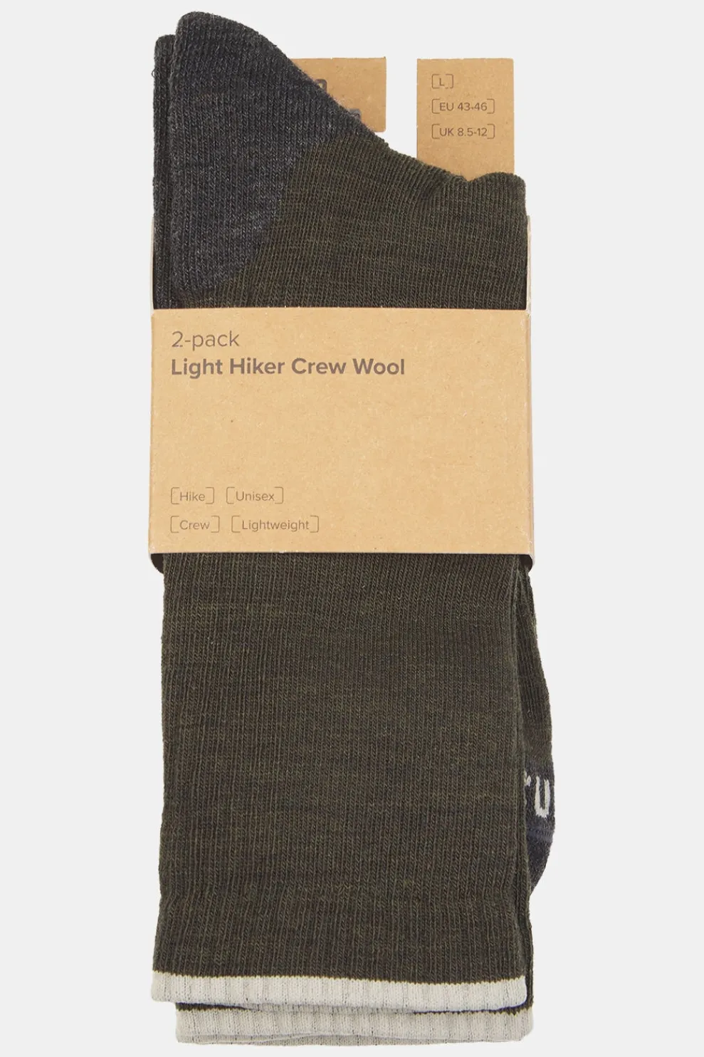 Wandelsokken Light Hiker Crew Wool 2-Pack-Ayacucho Hot