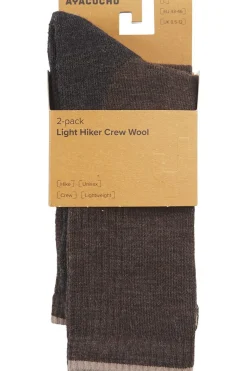 Wandelsokken Light Hiker Crew Wool 2-Pack-Ayacucho Discount