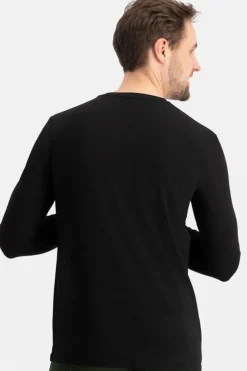 Outlet Bamboo Basics Ondergoed Rolf Ls Tee 2-Pack Black