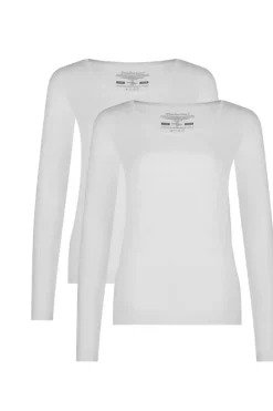 New Bamboo Basics Ondergoed T-shirt Luna White