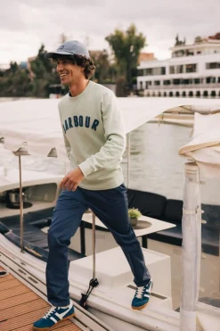 Hot Barbour Broek Lightweight Stretch Pale Apple