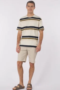 Clearance Barbour T-Shirt Golborne Stripe Relaxed Lead