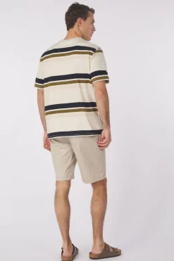 Clearance Barbour T-Shirt Golborne Stripe Relaxed Lead