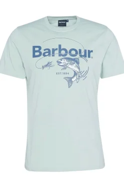 Hot Barbour T-Shirt Lydd Graphic Pale Apple