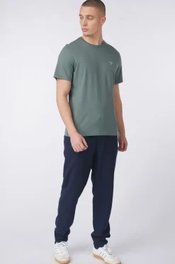 Clearance Barbour T-Shirt Tartan Sports Vintage Teal/North Shore Tartan