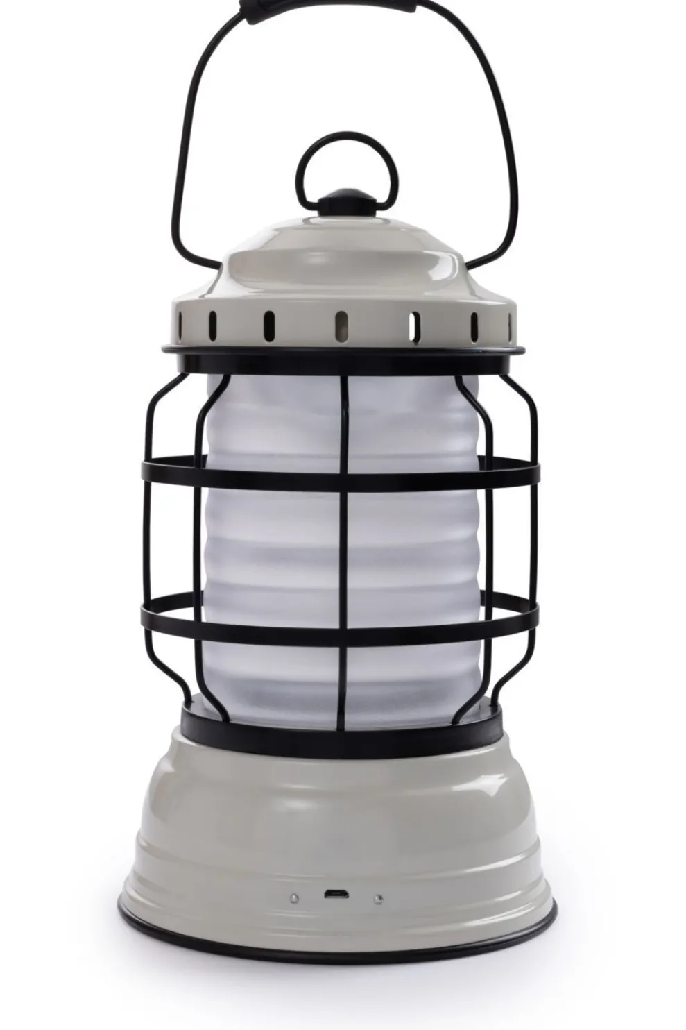 Online Barebones Living Verlichting Forest Lantern 1-325 Lumen Usb Vintage white