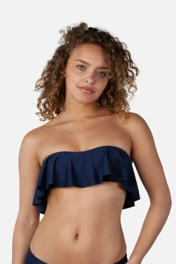 Outlet Barts Bikini Top Kelli Ruffle Navy