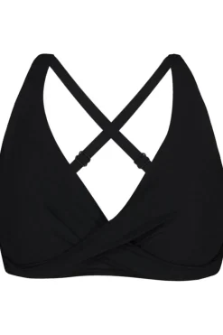 Best Barts Bikini Top Solid Cross Full Black