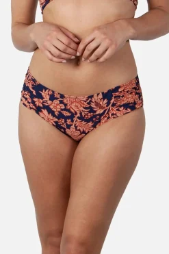 Clearance Barts Bikinibroekje Lasa Mid Waist Navy