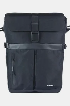 Outlet Basil Fietstas Achter Move Fietsschoudertas Mik Hooks 15L Black