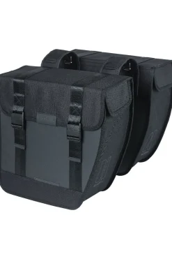 Fashion Basil Fietstas Achter Tour Xl Waterproof Double Pannier black