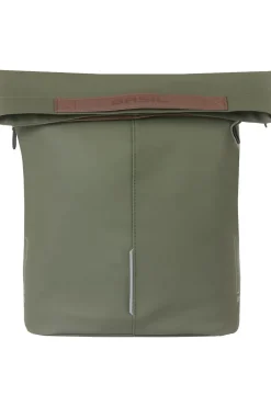 Fietstas City Bicycle Shopper Vegan Leather-Basil Best