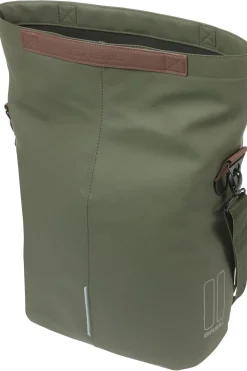 Fietstas City Bicycle Shopper Vegan Leather-Basil Best