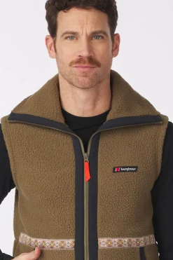 Bodywarmer Rhynie Aztec Fleece Gilet-Berghaus New