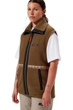 Bodywarmer Rhynie Aztec Fleece Gilet-Berghaus New