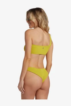 Best Billabong Bikini Top Summer High Lilly 1 Shoulder Tart Lime