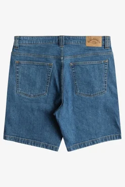 Hot Billabong Short Larry Cord Denim Ocean Wash