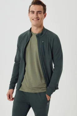 Fashion Bjorn Borg Cardigan Borg Training Midlayer Jacket Green Gables