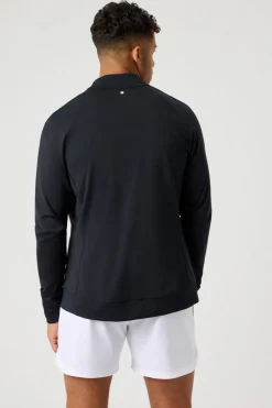 Best Bjorn Borg Fleece Borg Training Midlayer Jacket Black Beauty