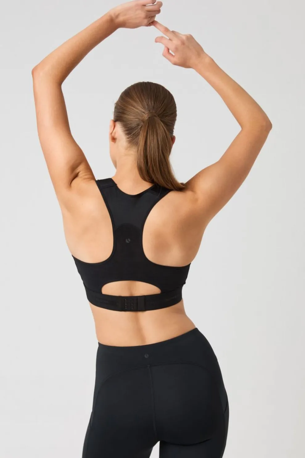 New Bjorn Borg Sport Bh Borg Running High Support Bra Black Beauty